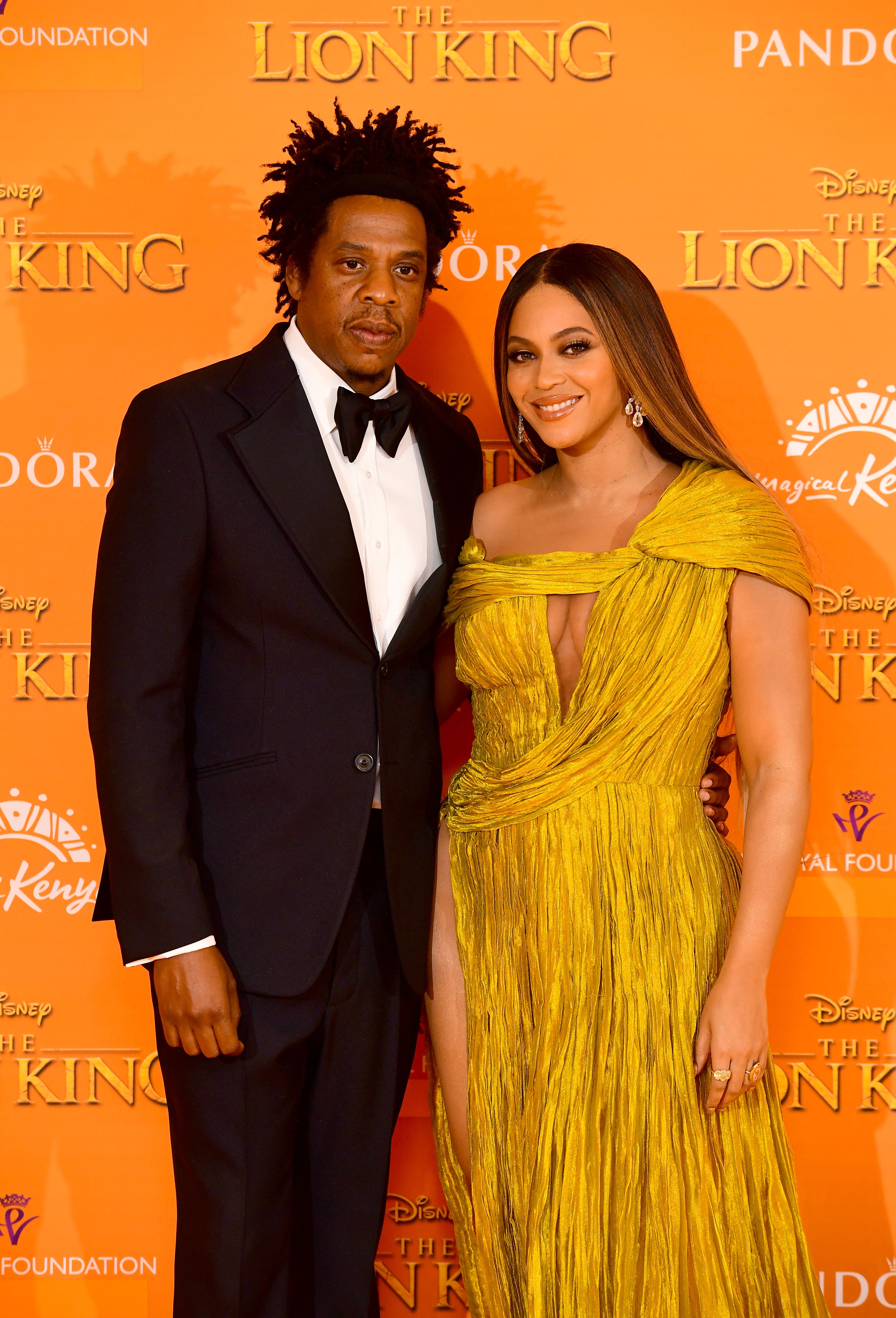 Jay-Z and his wife Beyonce (Ian West/PA) 