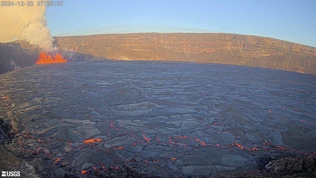 Kilauea also erupted in June and September