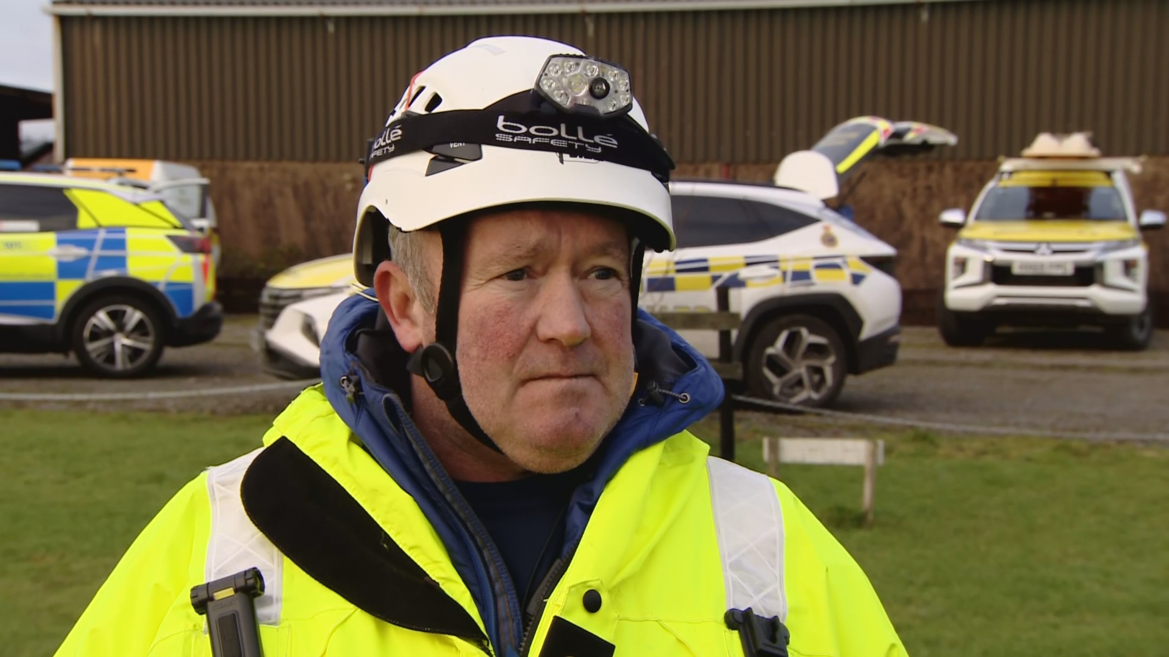 Stewart Bryden, the Coastguard's senior coastal operations officer