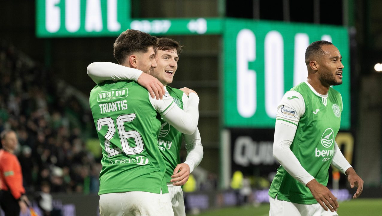 Hibernian off the bottom of table after 3-1 win over Ross County