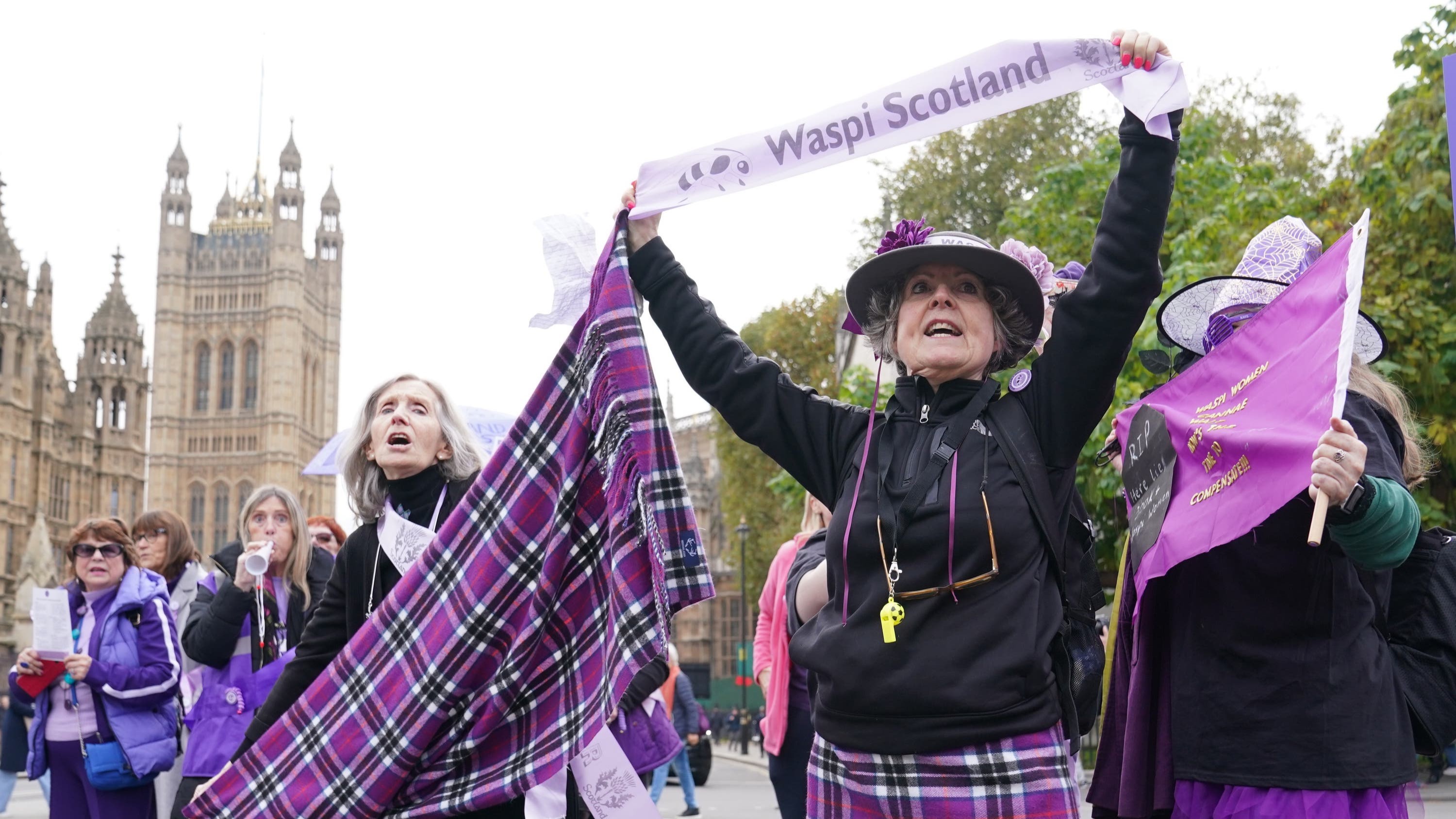 The SNP accused Labour of betraying Waspi women after they decided not to compensate them for changes made to the state pension age