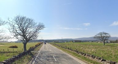 Man seriously injured in hospital after two-car crash on A9