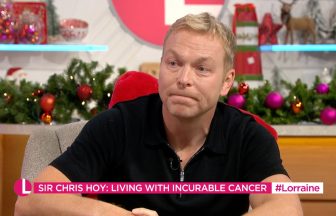 Sir Chris Hoy tells Lorraine his children created a blossom tree to count down his chemotherapy treatment