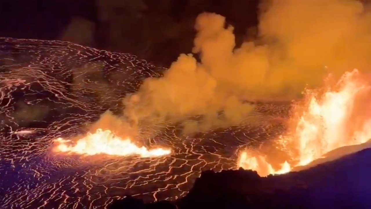 One of the world’s most active volcanoes begins erupting again