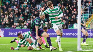 League leaders Celtic beat Hibs to increase gap at top of Premiership