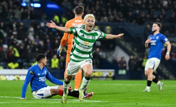 Celtic beat Rangers in penalty shootout to win League Cup after dramatic final