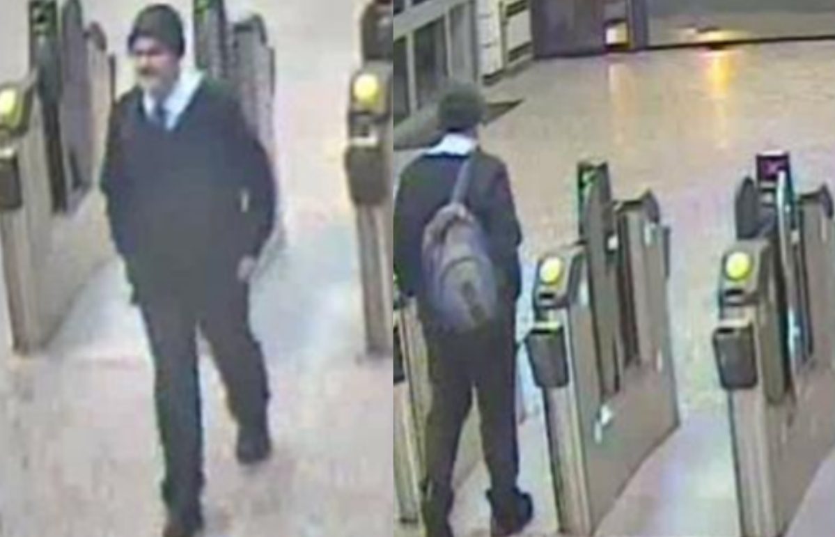 John McNeil seen on CCTV