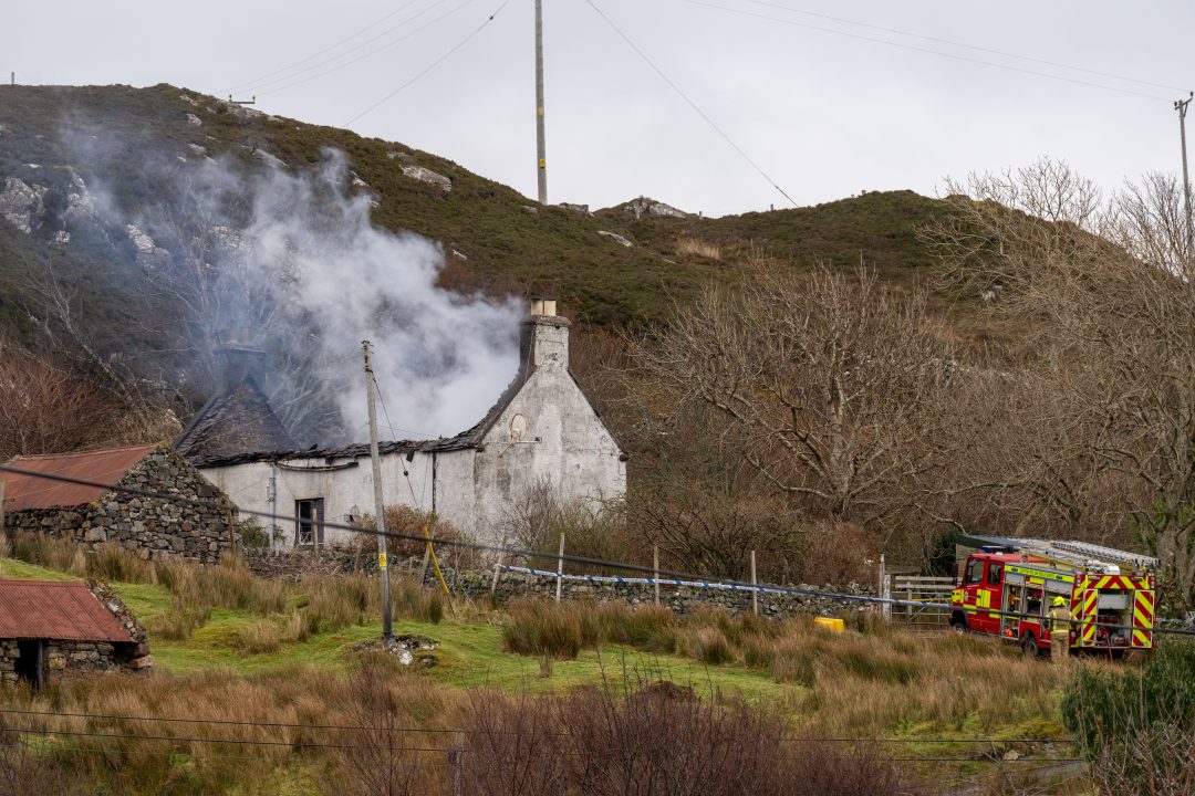 Body discovered after house fire in the Highlands as police investigate ‘unexplained’ death