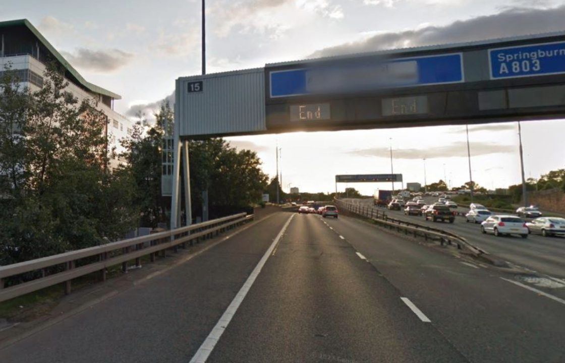 Traffic disrupted after rush hour crash closes M8 junction