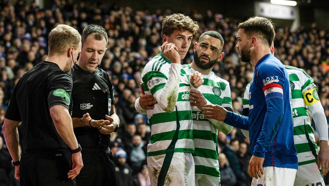 Alistair Johnston calls for respect after Celtic’s Arne Engels is struck by coin