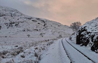 Travel disruption continues as yellow warnings for snow and ice issued across Scotland