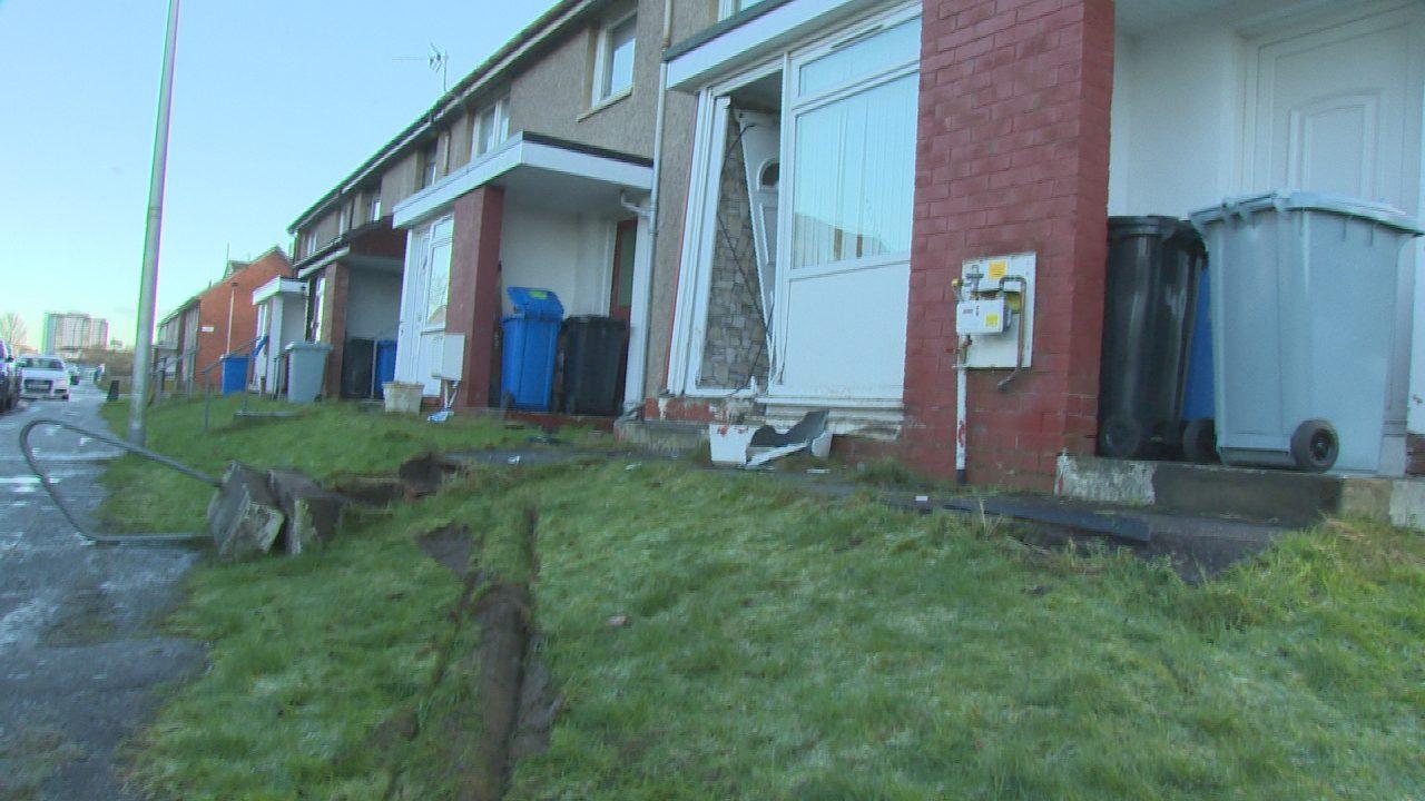 Man charged after car crashes into house in South Lanarkshire