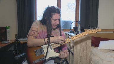 Musician to take to the stage after re-learning guitar following stroke