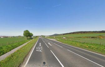 Person arrested and A98 closed after two-vehicle crash as drivers urged to avoid area