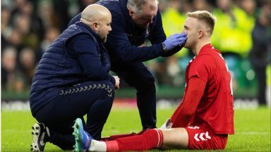 Kilmarnock goalkeeper Robby McCrorie sidelined for a month with facial injury