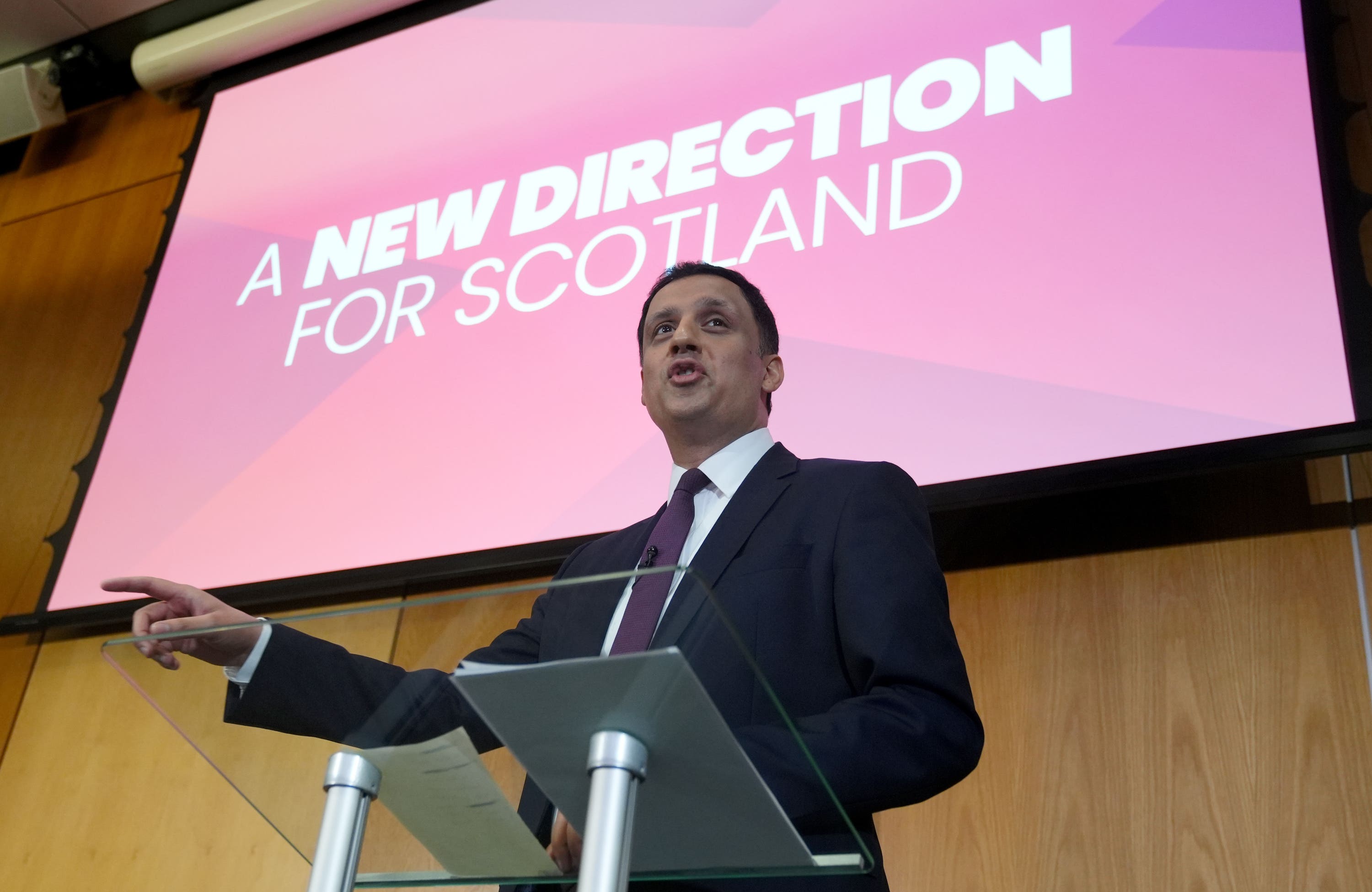 Scottish Labour leader Anas Sarwar questioned the Scottish Government plans (Andrew Milligan/PA) 