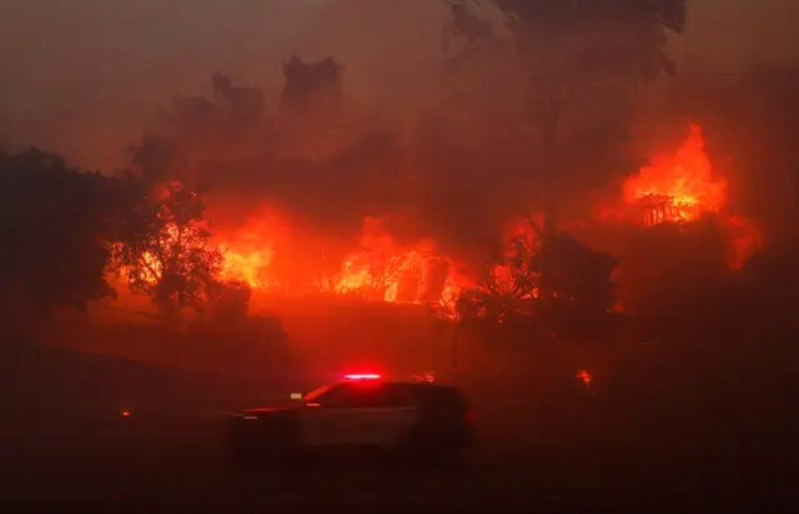 State of emergency declared in Los Angeles as tens of thousands evacuated amid wildfire