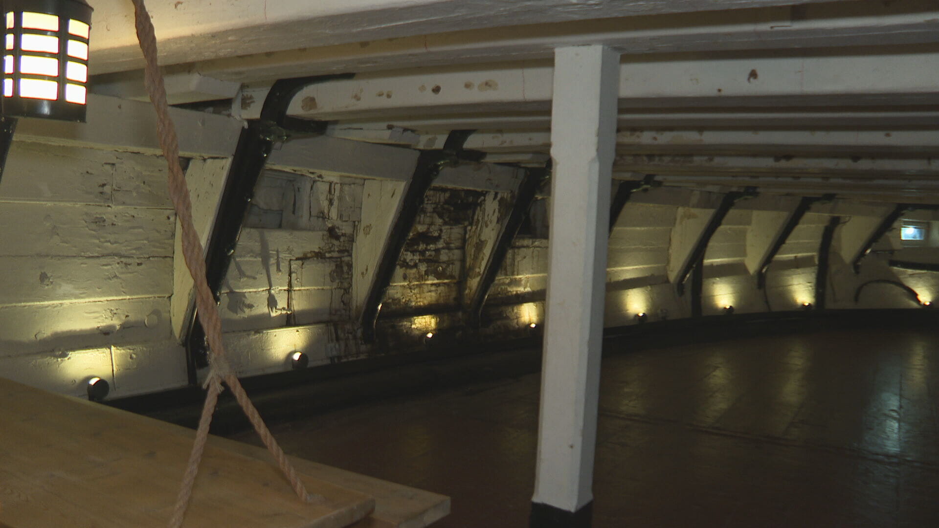 Inside the 200-year-old ship