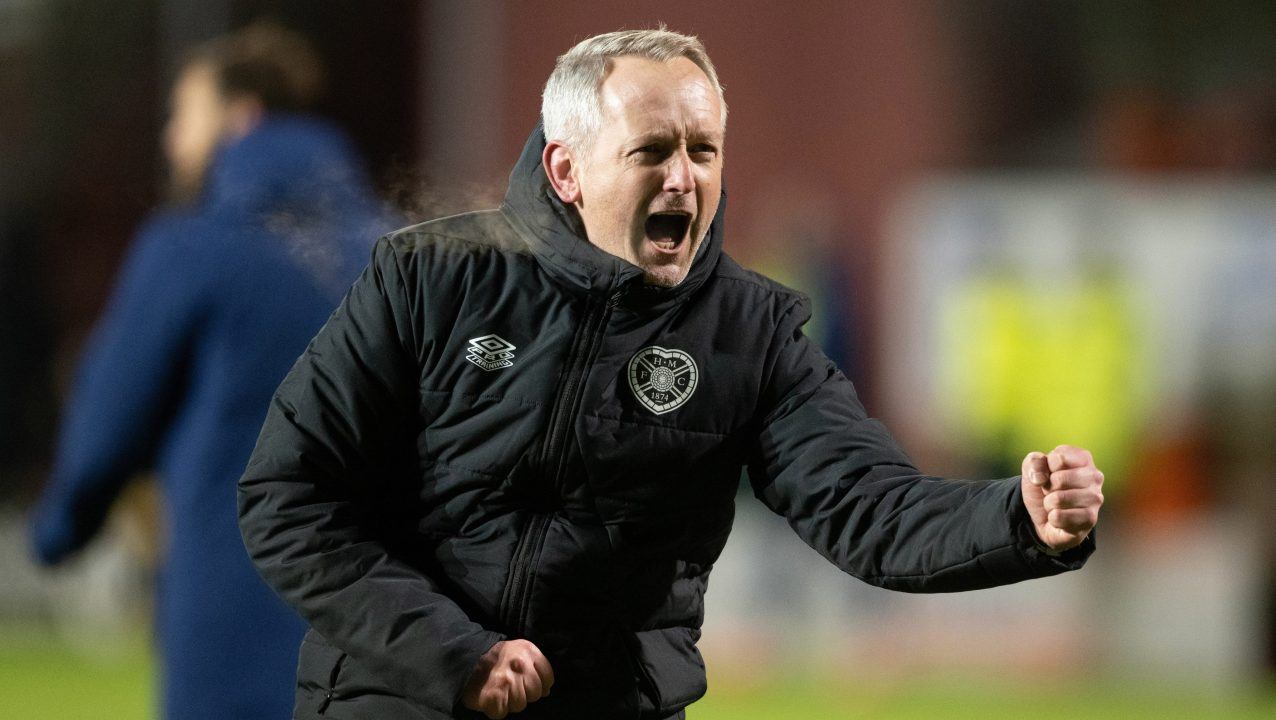 Neil Critchley and Hearts lifted after back-to-back wins