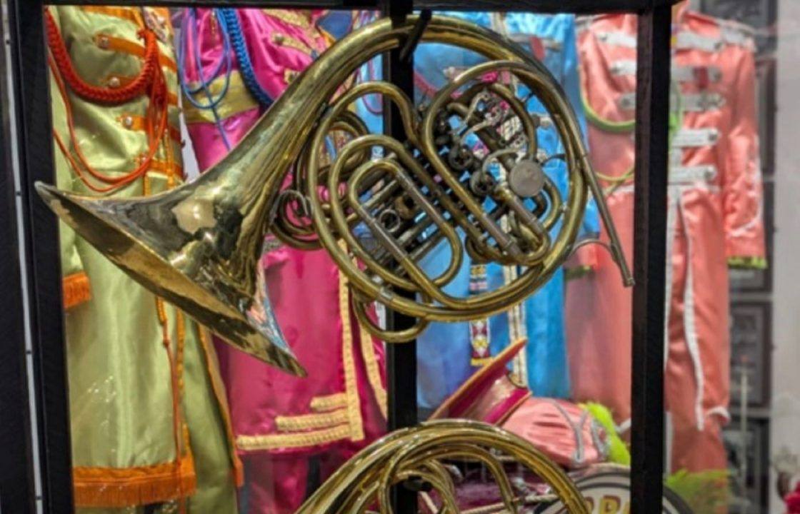 Instruments used on classic Beatles album Sgt Pepper’s go on display