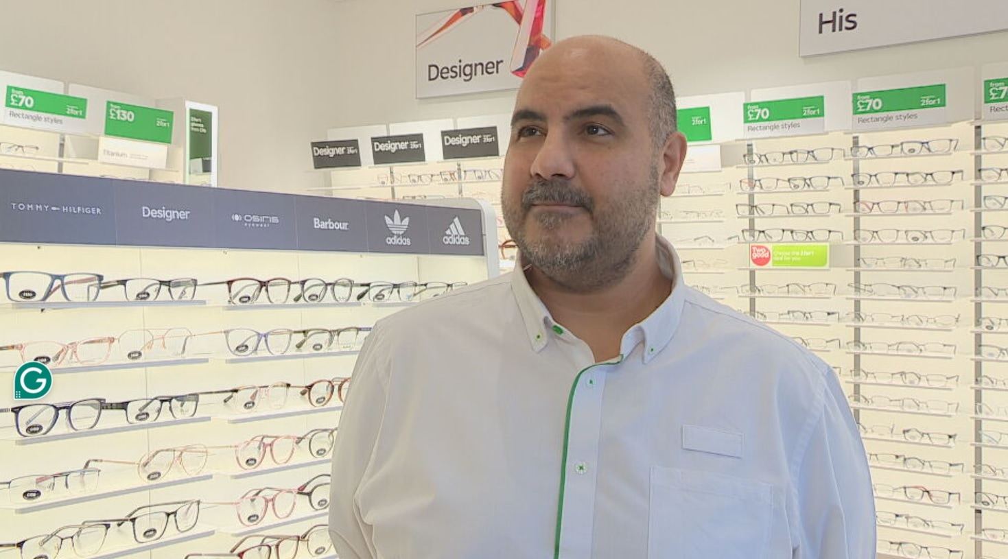 Specsavers retail director for Morningside Joe Al-Abaid