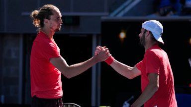 Jacob Fearnley to learn from ‘best in world’ after Alexander Zverev defeat