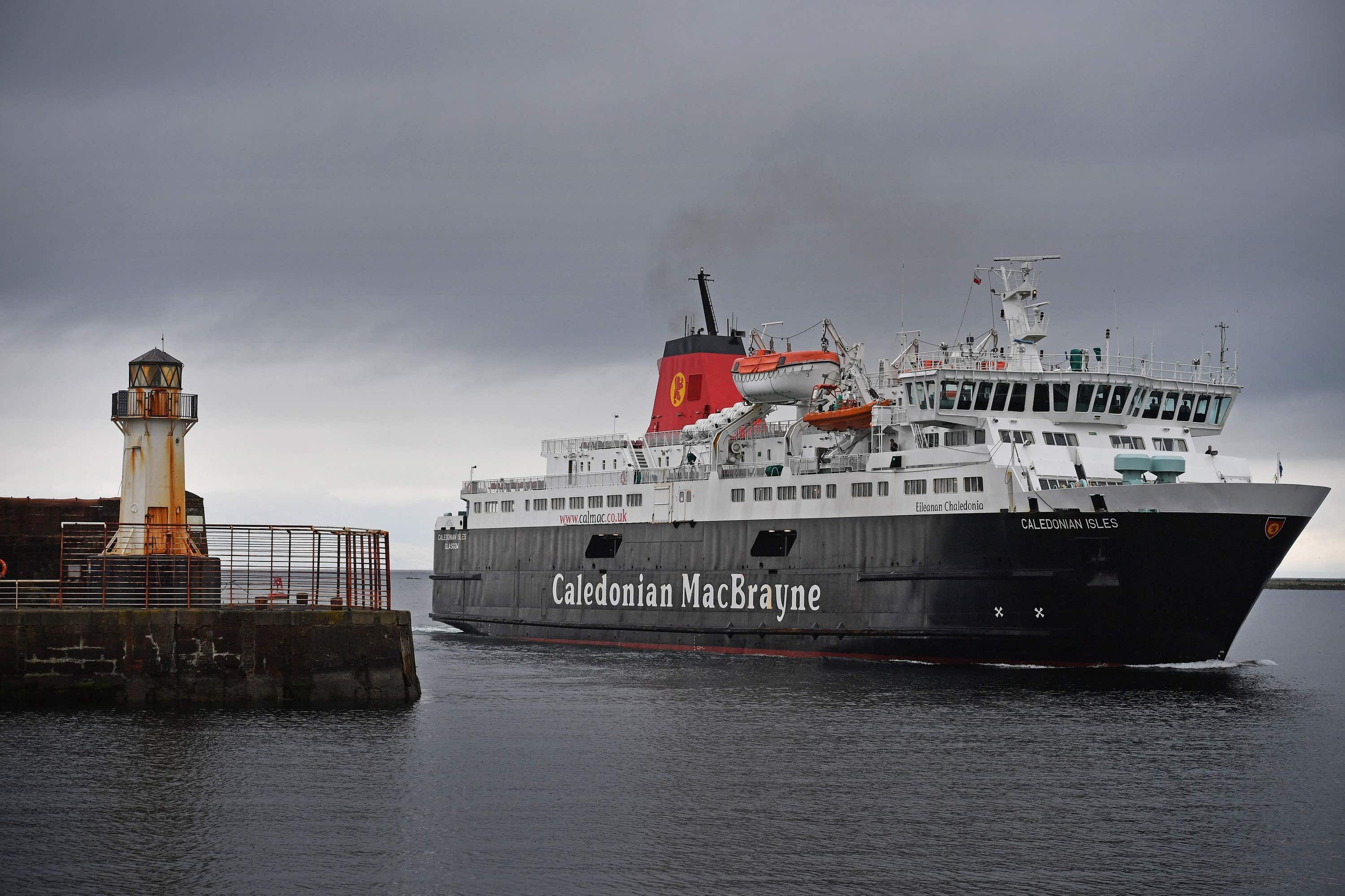 The Caledonian Isles was out for service for a large part of last year (PA). 