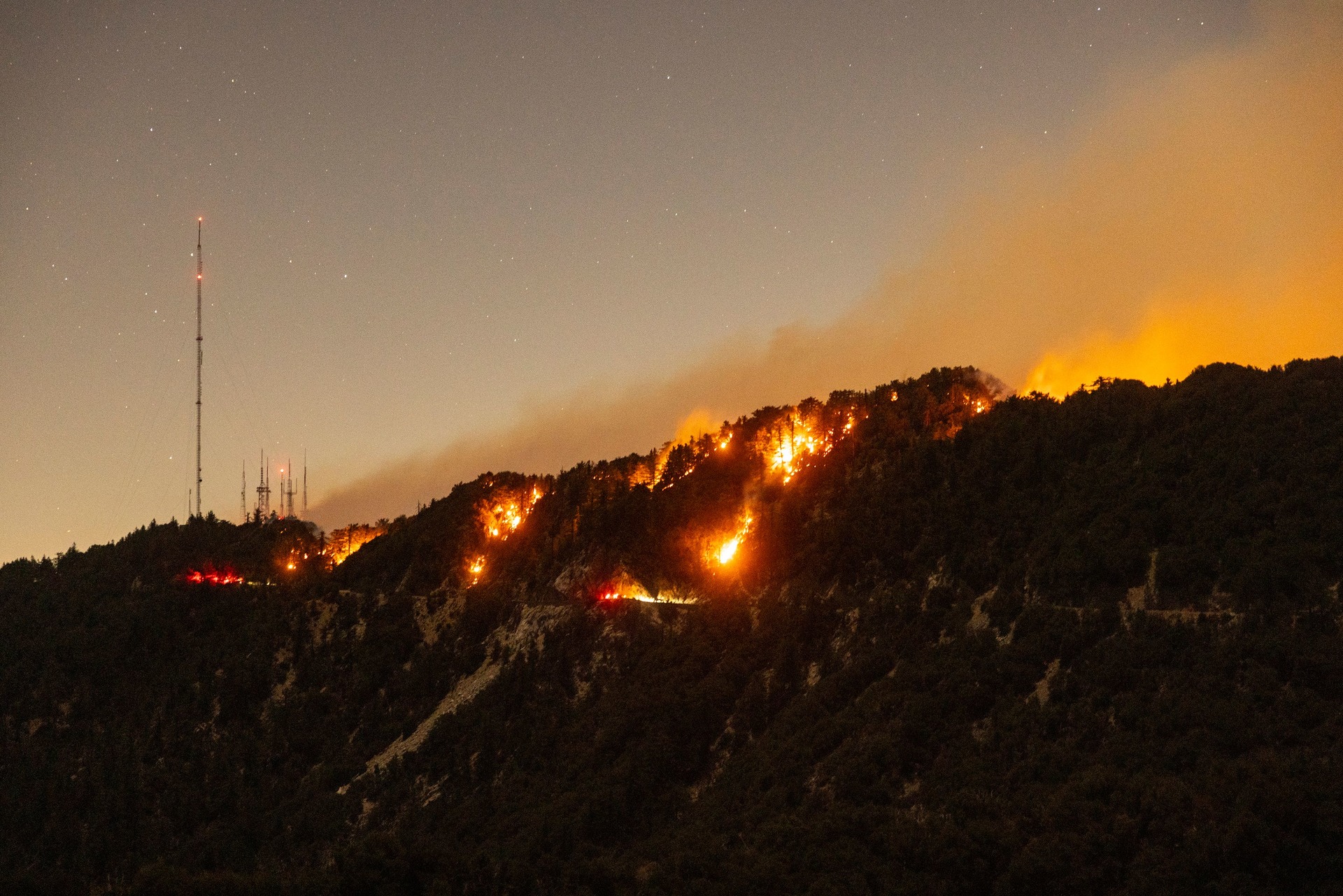 The fires have devastated parts of Los Angeles (AP). 