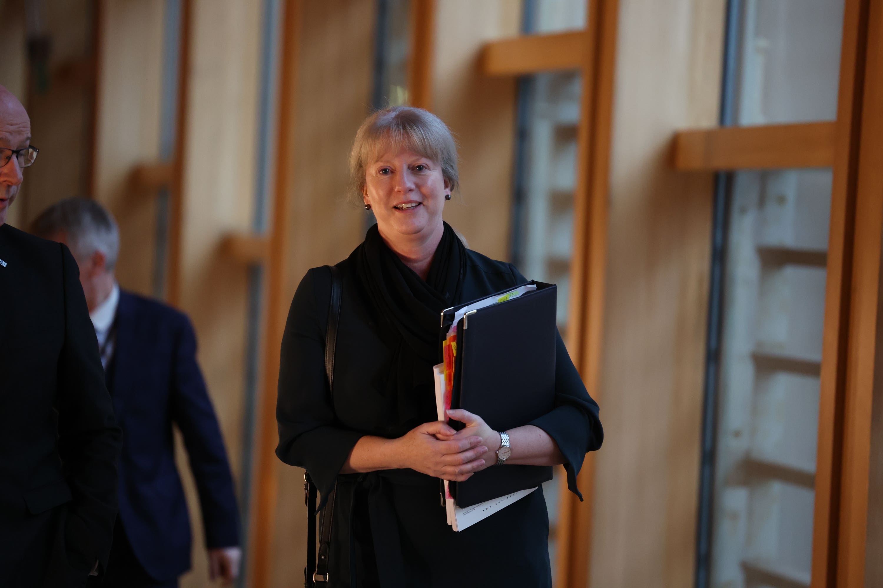 Finance Secretary Shona Robison set out the Scottish Government’s draft Budget in December (Robert Perry/PA) 