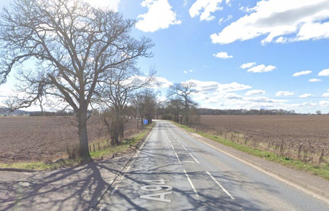 Five people seriously injured following crash involving three cars and truck on A94