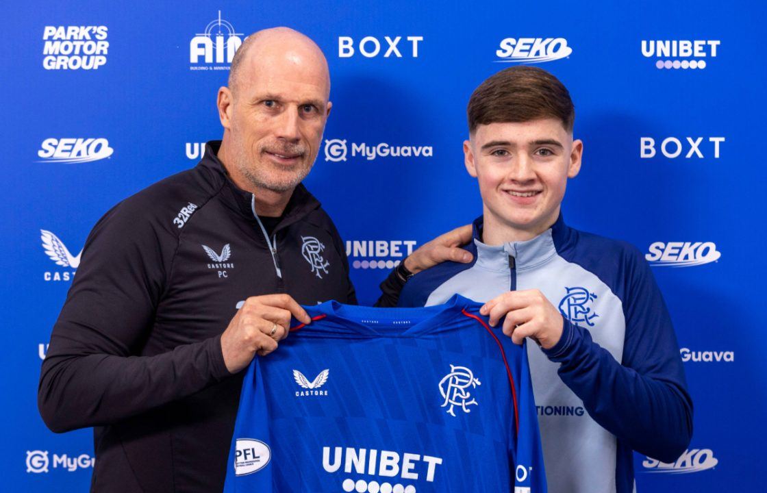 Rangers winger Findlay Curtis signs new contract extension at Ibrox after Man United appearance