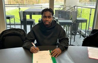 Hibernian make midfielder Alasana Manneh their first January signing