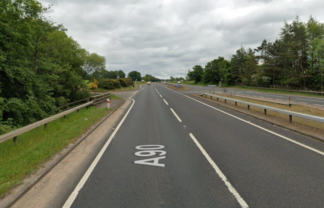 Man, 56, who died following A90 crash may have fallen ill behind the wheel, say police