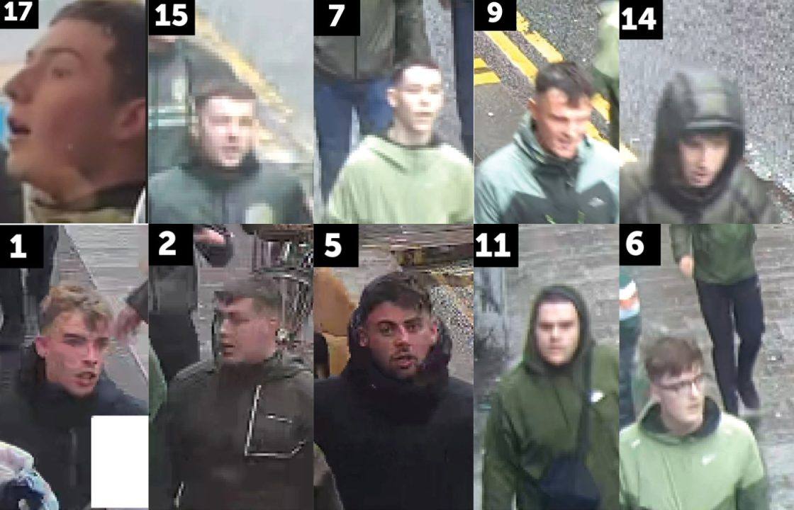 Police release CCTV images of 19 people following Old Firm cup final disorder