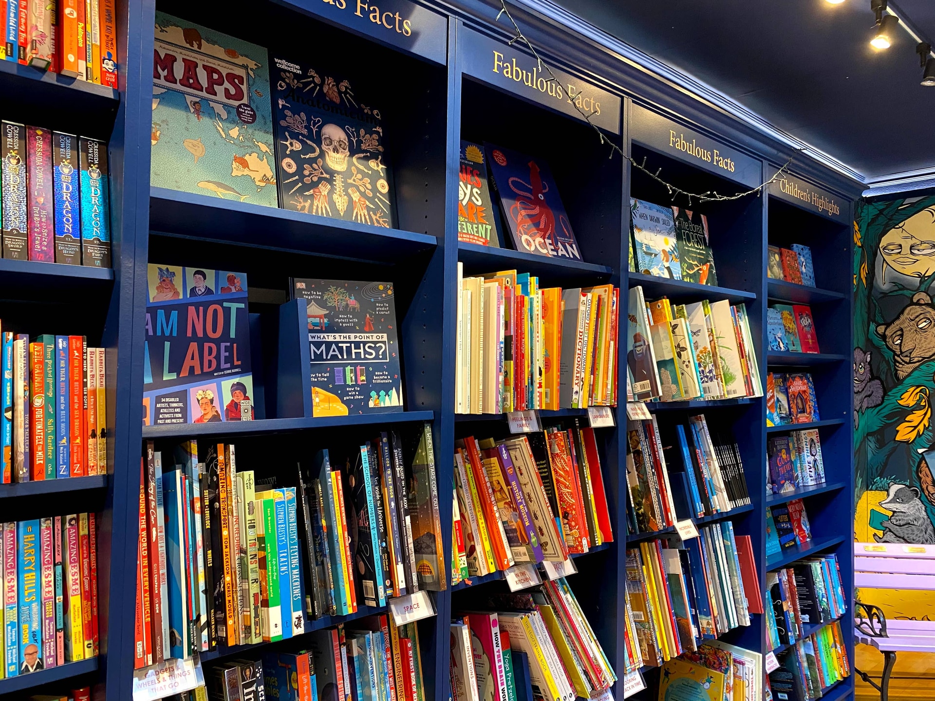 Inside Mr B’s Emporium, an independent bookshop in Bath (Me B’s Emporium Ltd/PA). 