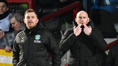 David Gray questions penalty decisions as Hibernian held at Ross County