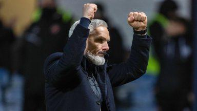 ‘You can’t get carried away’: Jim Goodwin keeping Dundee United grounded