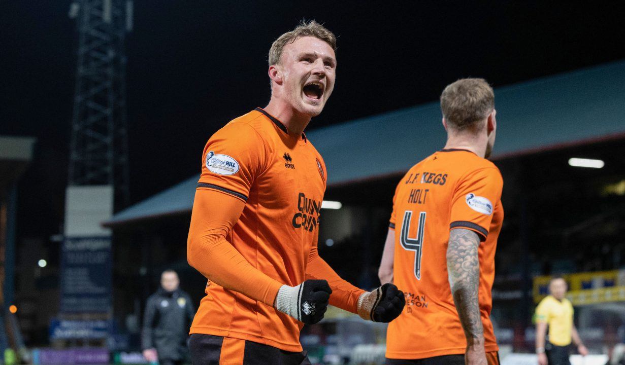 Dundee United confirm Sam Dalby to stay at Tannadice for rest of season