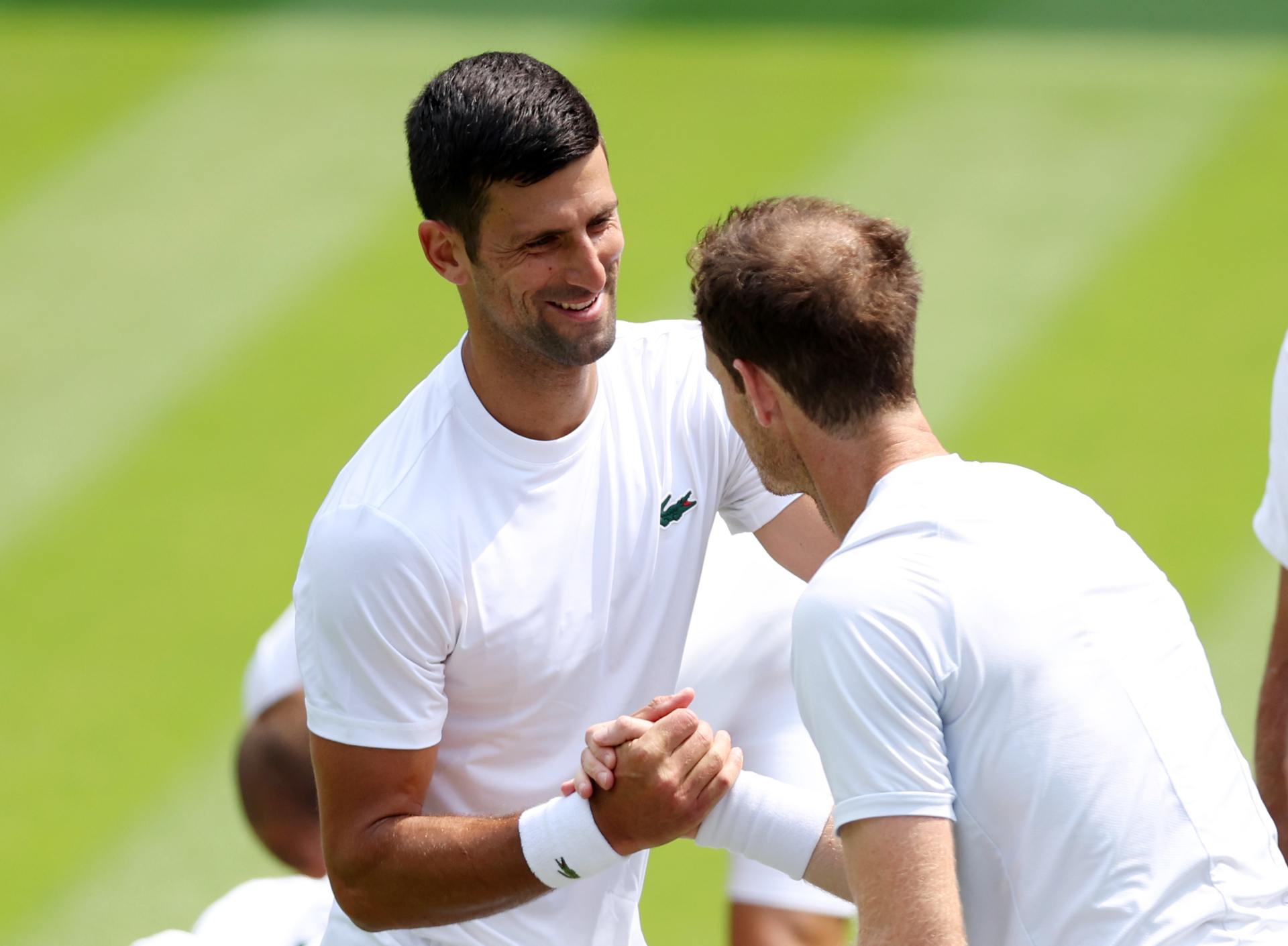 <em>Murray beat Djokovic to win his first Wimbledon crown</em>.”/><cite class=cite>PA Media</cite></div><figcaption aria-hidden=true><em>Murray beat Djokovic to win his first Wimbledon crown</em>. <cite class=hidden>PA Media</cite></figcaption></figure><p>Djokovic is now over his leg injury and is playing his comeback tournament at the Qatar Open in Doha.</p><p>Murray could then join Djokovic at Indian Wells and Miami next month before the clay-court season culminates at Roland Garros in June.</p><p>Murray, who retired last year, won the first of his two Wimbledon titles by beating Djokovic in the 2013 final, one of 14 career victories over the Serbian.</p><p>“He obviously has a unique perspective on my game,” added Djokovic. “He has played me and all of the current best players in the world and knows everyone well.</p><p>“He knows exactly what we need to do tactically – the evolution of my game and what needs to be improved.</p><p>“He has a positive approach and has handled the whole pressure very well as it is a completely different situation from being there as a player.</p><p>“He has been terrific with all the other team members and while it was unfortunate the way the Australian Open finished with injury, we had a great run.”</p><div class=