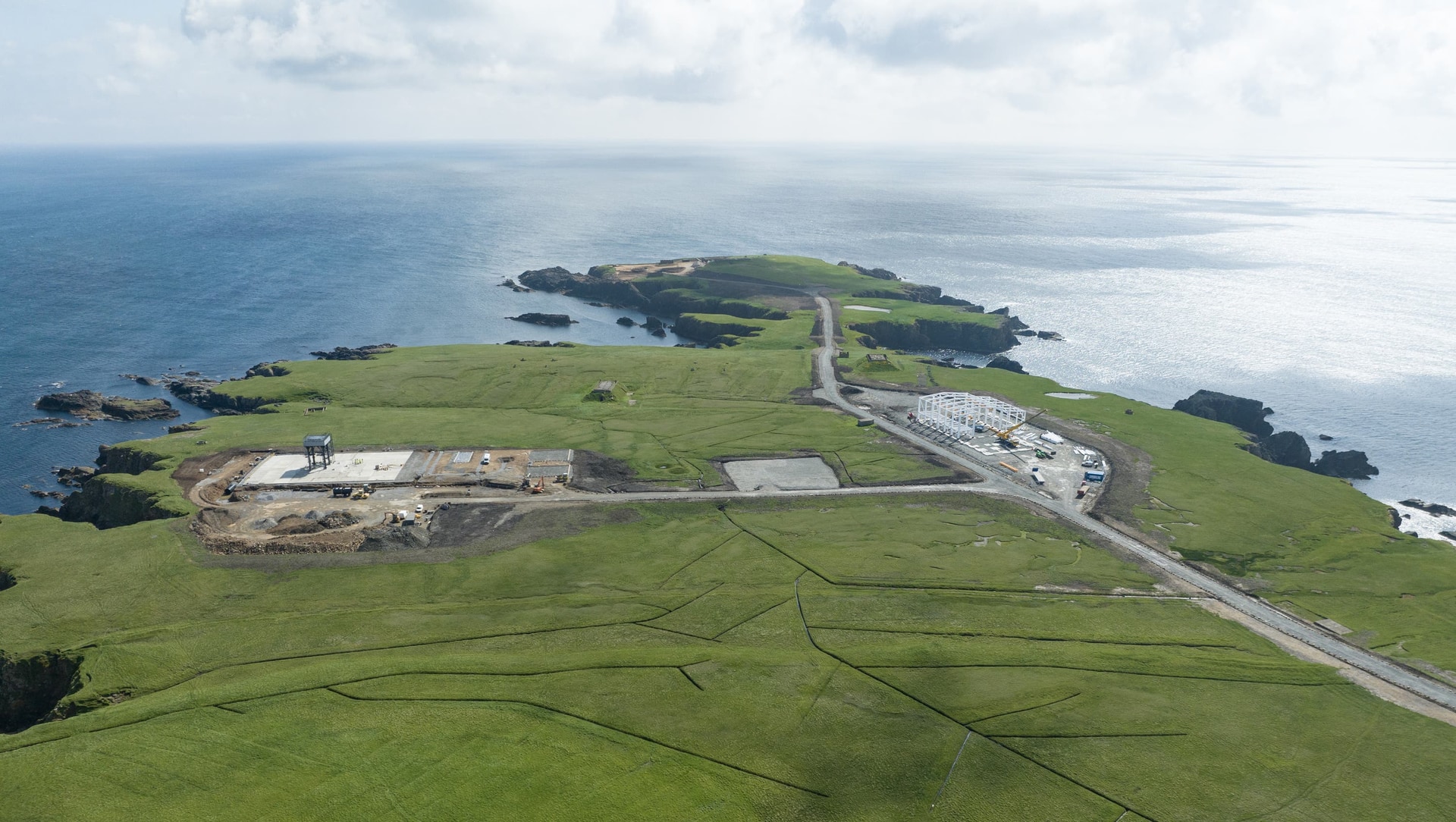 SaxaVord is located on Unst in the Shetland Islands (SaxaVord/PA) 