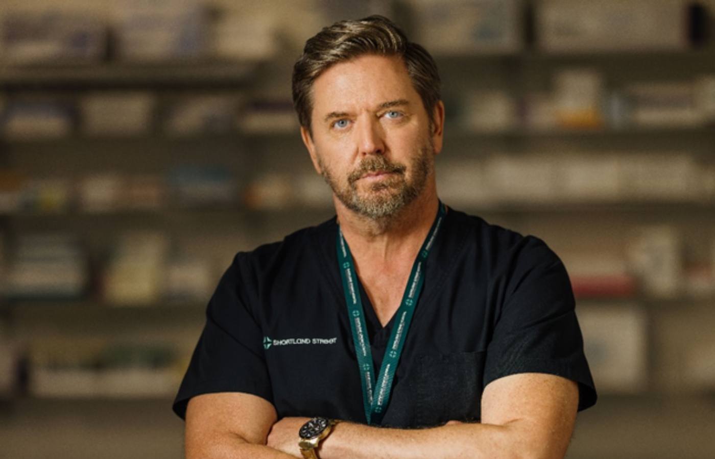 Michael Galvin, who is the longest-serving soap actor in New Zealand playing Dr Chris Warner in Shortland Street since its first episode.