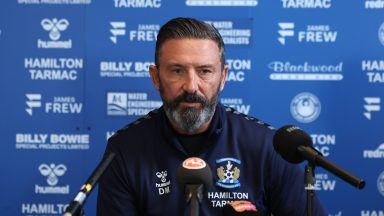 Derek McInnes says Kilmarnock must handle their own business in top-six chase