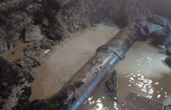 Engineers work through night after burst main leaves homes without water