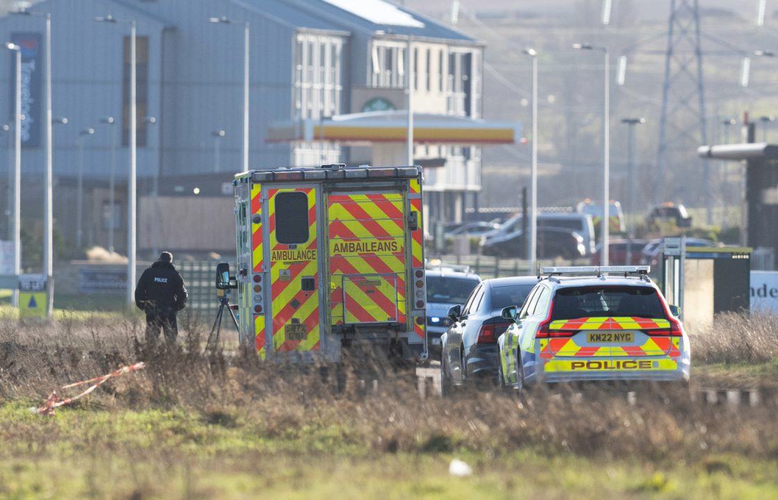 Road on A96 closed after pedestrian hit by ambulance in Elgin