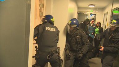 Police raid homes in suspected human trafficking and drugs case