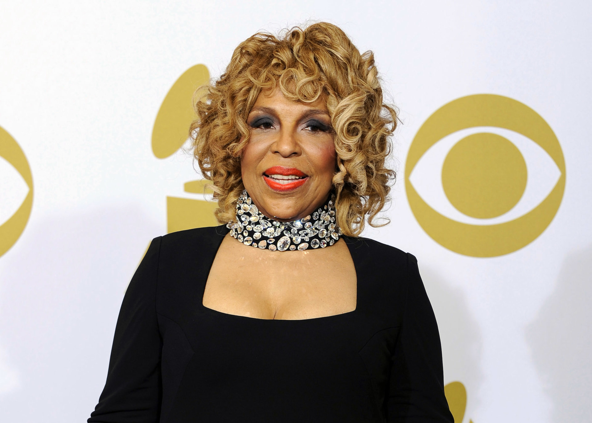 Roberta Flack backstage at the Grammy Awards 2010.