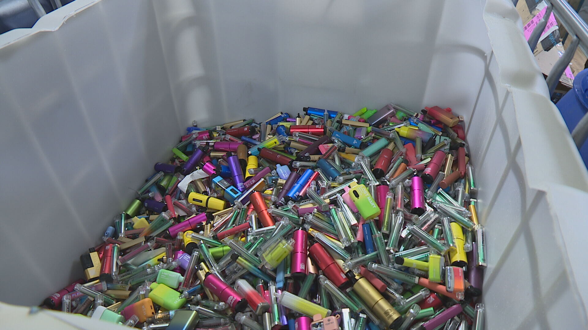 An estimated 26 million disposable vapes were thrown away in Scotland in 2023