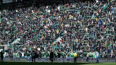 David Gray happy Hibernian got Sunshine on Leith rendition after beating Celtic