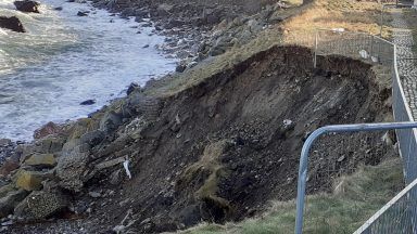 Coastal path in Fraserburgh closed ‘indefinitely’ after storms cause landslide