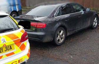 Police trace stolen Audi in Glasgow four months after theft while on patrol